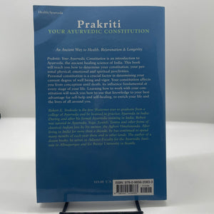 Prakriti: Dr. Robert Soboda