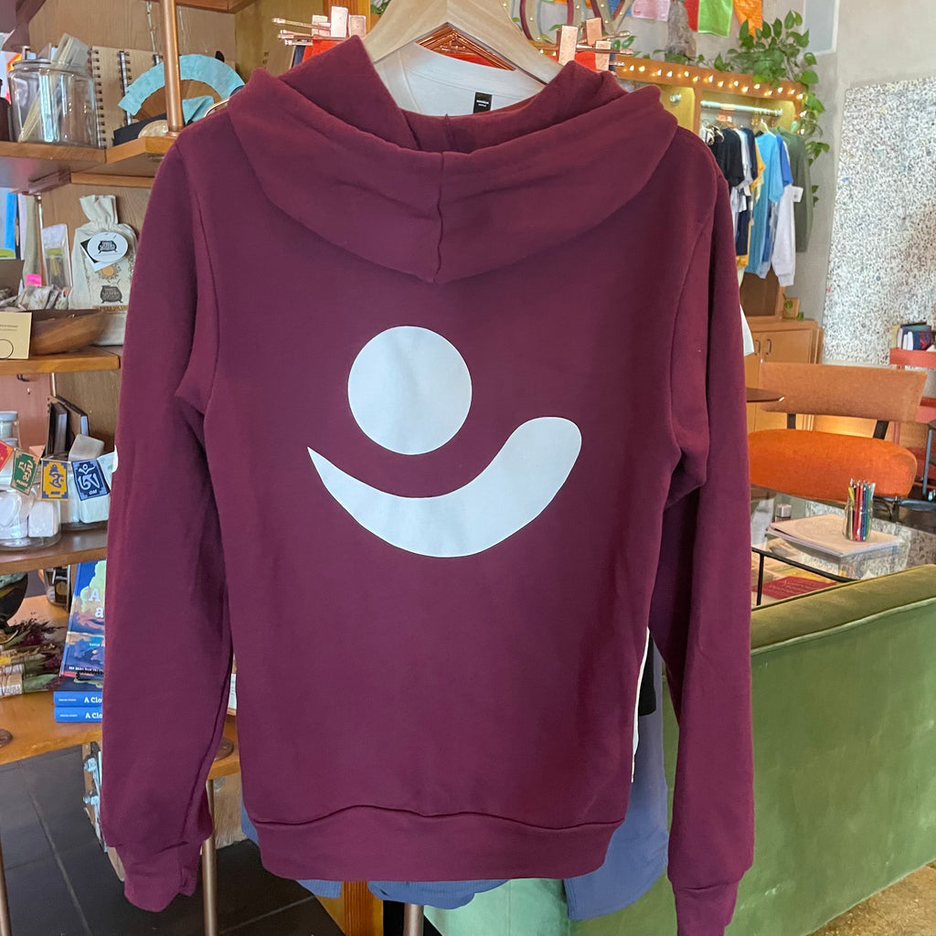 BTY: Hoodie: Zip: Maroon