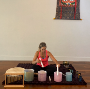 RAFFLE TICKET: 1-hr sound bath for up to 20 people with Erica Valentine