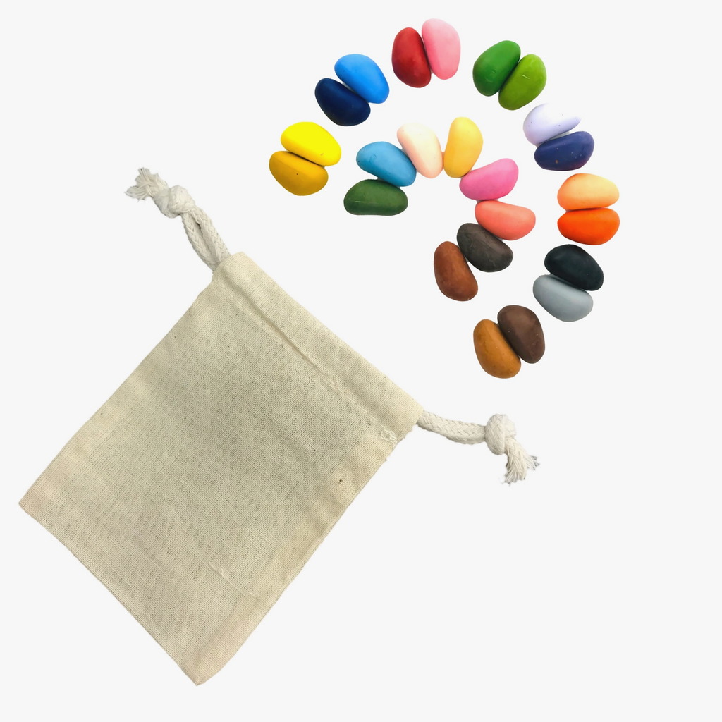 Crayon Rocks: 24 crayons in muslin bag
