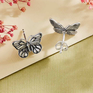 Nina Designs: Earrings: Post: Butterfly